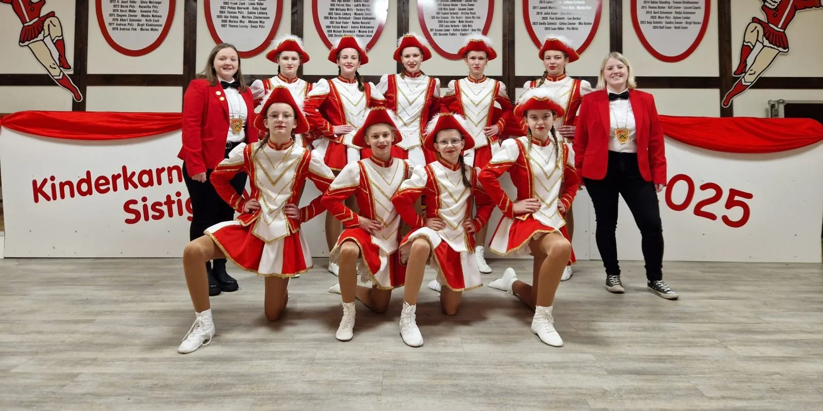 Gruppenfoto: Funkengarde
