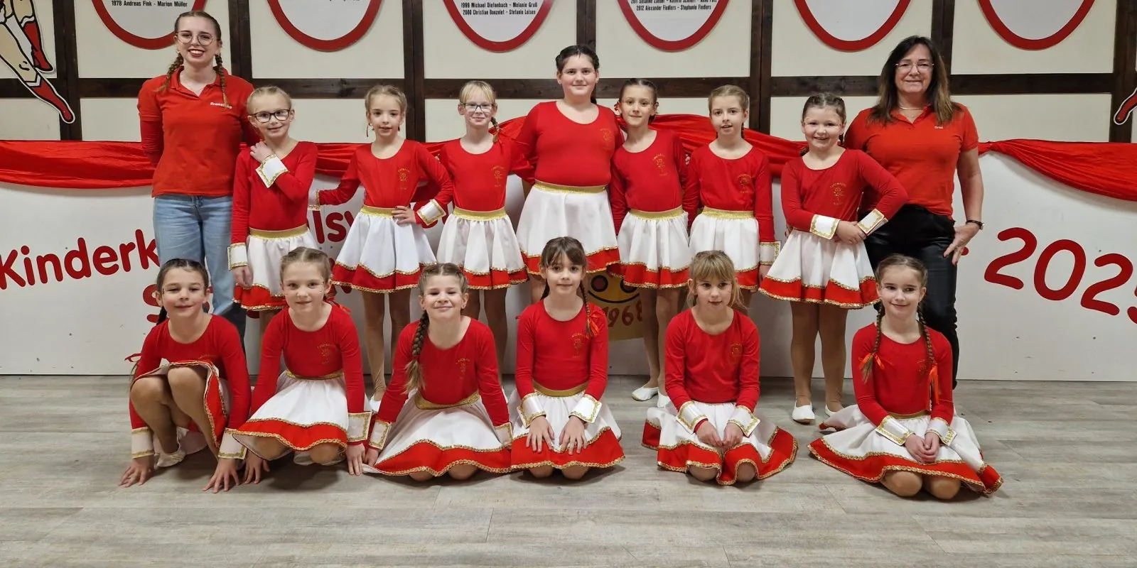 Gruppenfoto: Kleine Garde
